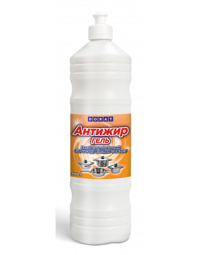 Засіб Антижир Гель від нагару кіптяви і жиру 900 г DONAT